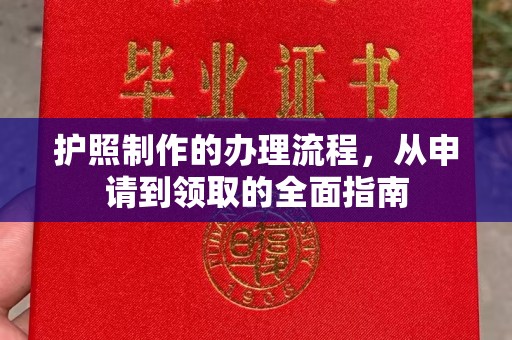 孟州护照制作的办理流程，从申请到领取的全面指南