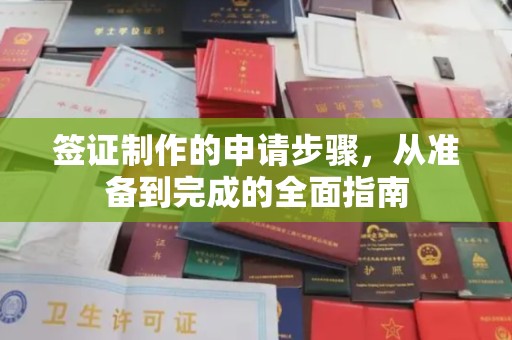 孟州签证制作的申请步骤，从准备到完成的全面指南