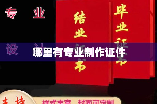 孟州哪里有专业制作证件